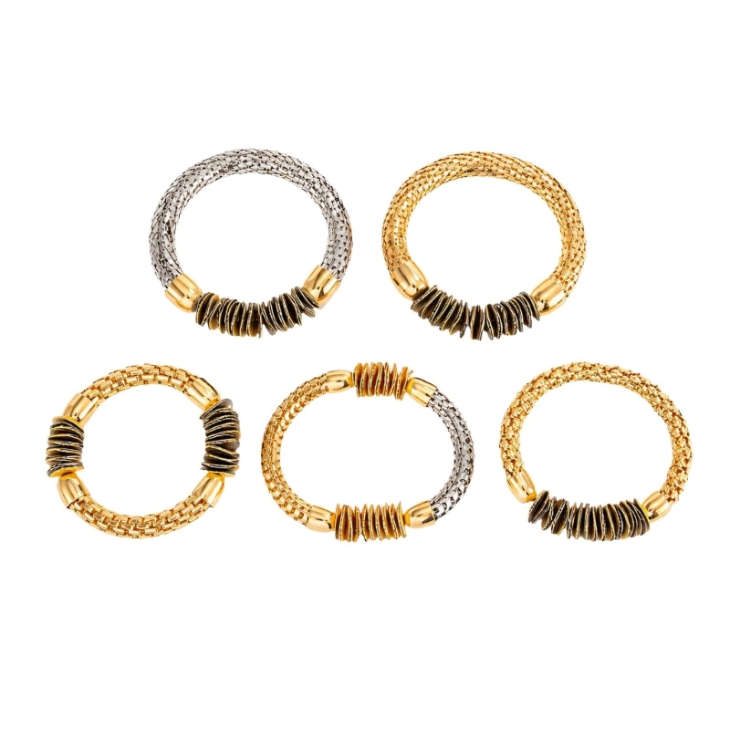 Coordinates Bracelet - مجموعة أساور R7UF مكونة من 5