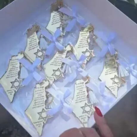 Custom Star Map - ميدالية مفاتيح أكريليك مخصصة بتصميم نجمة